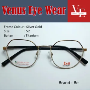 3 Be Titanium Silver Gold