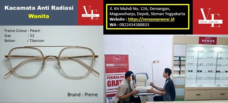 frame kacamata minus pria wanita